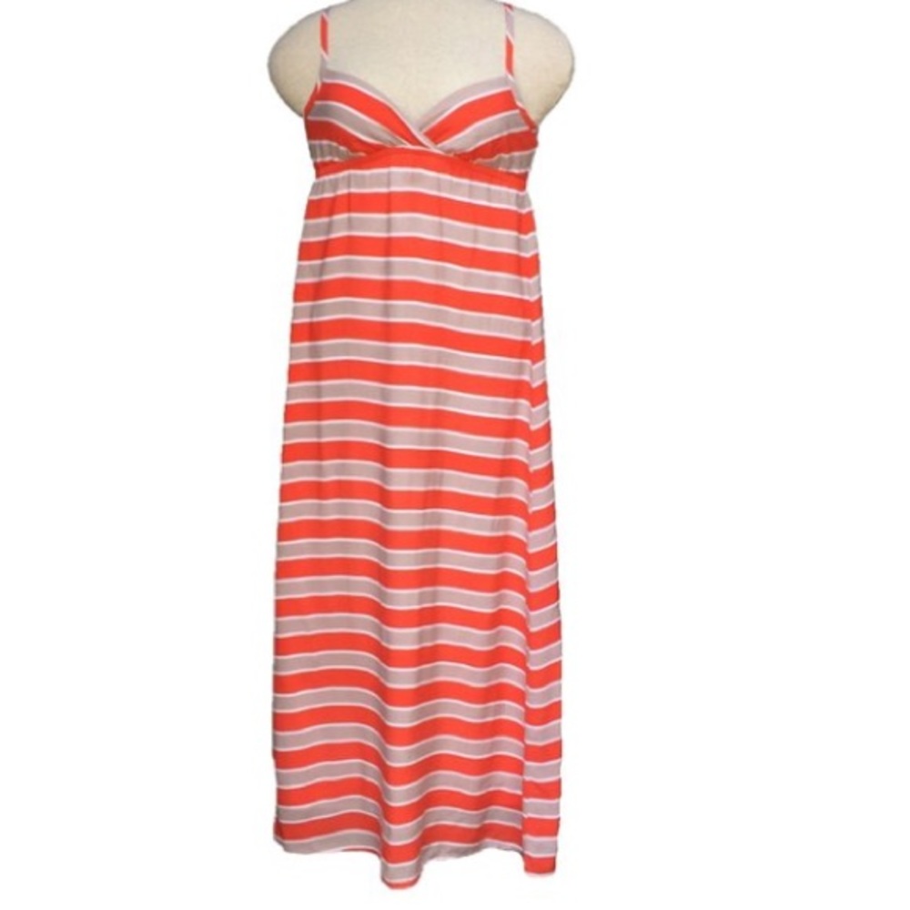 Splendid Orange Racerback Maxi Dress - Picture 3 of 5